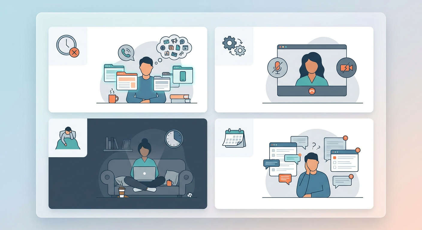 Common Remote Productivity Mistakes to Avoid — remote team productivity tips